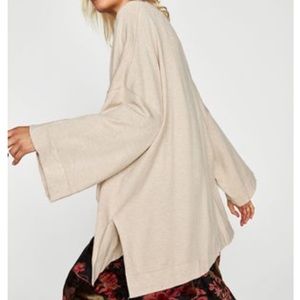 Zara Knit Kimono Blazer